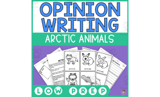Arctic Animals Opinion Writing Step-by-Step (Winter Would You Rather)