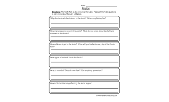 Environmental Health Worksheet by Teach Simple