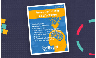 Area, Perimeter, Volume | Academic Workbook