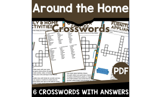 Around the Home Crosswords (PDF)