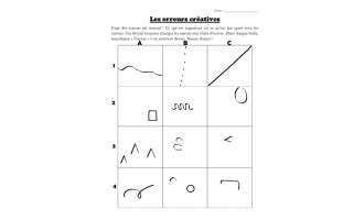 Art Lesson: Creative Mistakes (French Version)