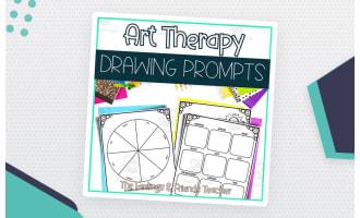Art Therapy Drawing Worksheets – 97 Prompts
