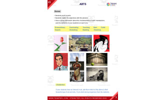 Arts Advanced ESL Lesson Plan
