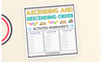Ascending and Descending Order Worksheets for Grades 2–4
