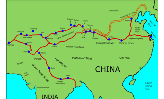 Asian Maps Clip Art