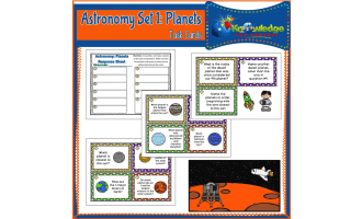 Astronomy Task Cards: Set 1: Planets - EBOOK
