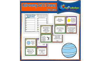 Astronomy Task Cards: Set 11: Uranus - EBOOK