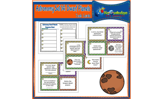 Astronomy Task Cards: Set 14: Dwarf Planets - EBOOK