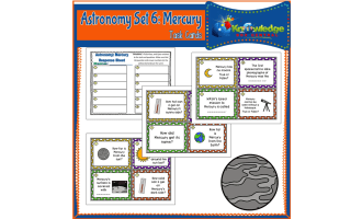 Astronomy Task Cards: Set 6: Mercury - EBOOK