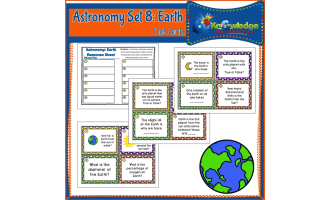 Astronomy Task Cards: Set 8: Earth - EBOOK