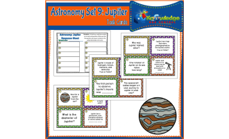 Astronomy Task Cards: Set 9: Jupiter - EBOOK