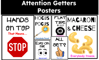 Attention Getter Posters (2025)