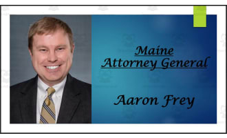 Attorney General Aaron Frey (ME) BIO PPT