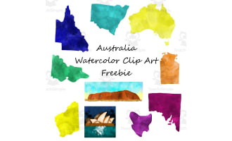 Australia Geography Clipart Images