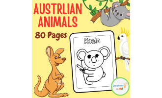 Australian Animal Coloring Pages