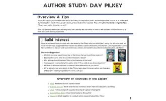 Author Study: Dav Pilkey