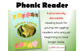 Autumn Leaves Phonetic Decodable Reader