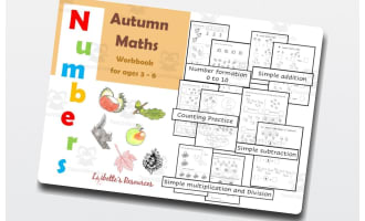 Autumn/Fall Themed Maths Worksheets