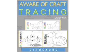 Aware of Craft Tracing - Dinosaurs