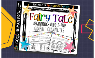B-M-E Graphic Organizers | Fairy Tale Plots