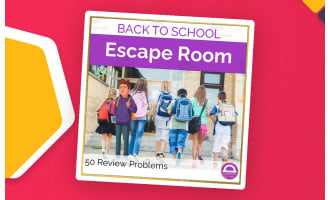 Back to School 6th Grade Math Review Activity | Digital Escape Room