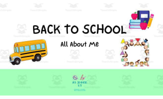 Back to School All About Me Activity Slides