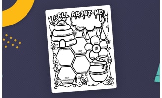 Back to School - All About Me Worksheet