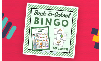 Back to School Bingo