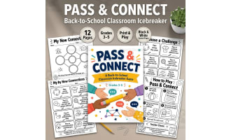 Back to School Icebreaker Game | Classroom Community Pass & Connect