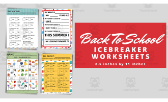 Back To School Icebreaker Worksheets