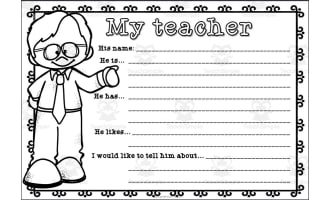 Back to School - My teacher (MALE)