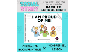 Back-to-School Night Interactive Book/Printable- Students/Parents
