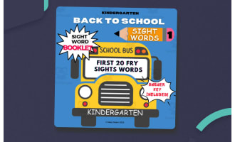 Back to School: Sight Words - First 20 Fry's Words