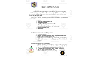Back to the Future Preschool Activity Pack