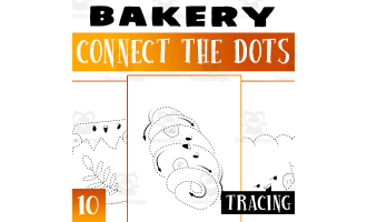 bakery Connect the dots Worksheet Activity For Morning Work