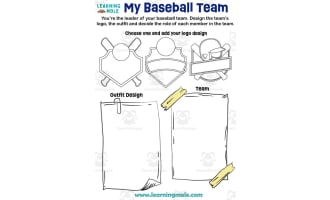 Baseball Team Activity
