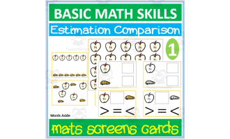 Basic Math Skills | Counting Estimation Comparison 1