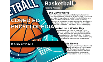 Basketball Reading Comprehension Passage - Cored Ed Encyclopedia