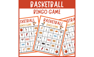 Basketball sports bingo game vocabulary physical education activities