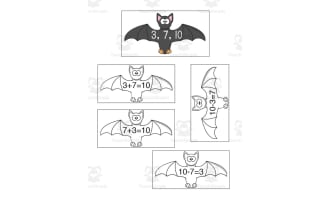 Bat Reading and Math Activity Packet