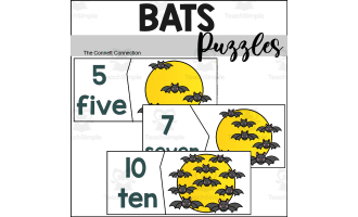 Bats Counting to 10 Puzzles