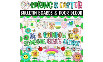 Be A Rainbow in Someone Else's cloud! : Spring & Easter Bulletin