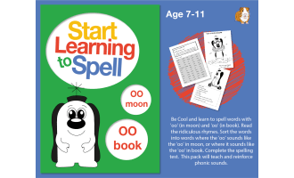 'Be Cool' Learn To Spell Words With 'oo' And 'oo' (7-11 years)
