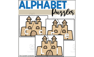 Beach Alphabet Puzzles