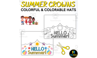 Beach Bash Essentials: Colorful Hats & Crowns for Summer Celebrations!