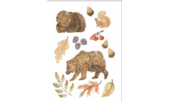 Bearly Awake | Children's Journaling Set | Nature Journal | Printable Activity