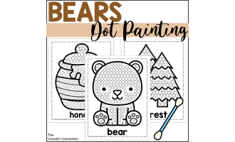 Bears Dot Painting - A Fine Motor Art Activity