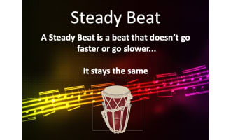 Beat it! - Identifying Steady Beat (* Distance Learning Approved *)