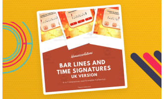 Beginner Music Theory: Bar Lines and Time Signatures - UK Version