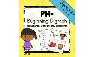 Beginning Digraph: PH- Activity Packet | Printable Resources Digraphs